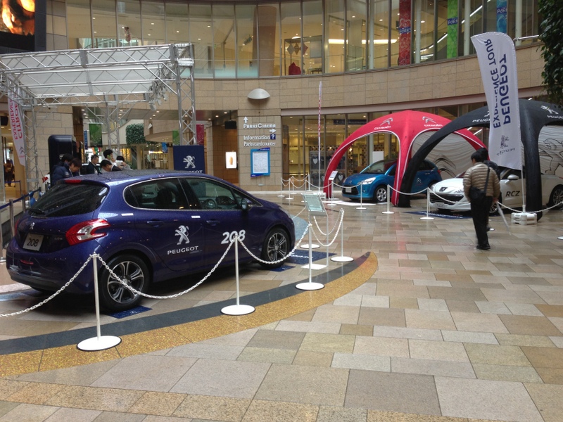 PEUGEOT EXPERIENCE TOUR 2012＠大阪なんばパークス