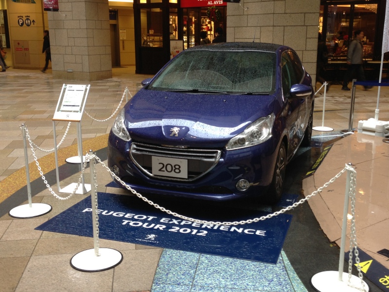 PEUGEOT EXPERIENCE TOUR 2012＠大阪なんばパークス