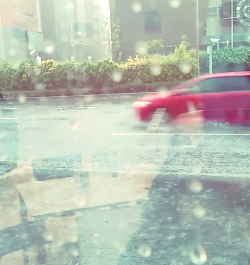 大雨洪水雷冠水