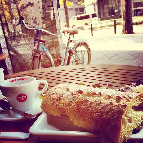 お昼のコーヒー