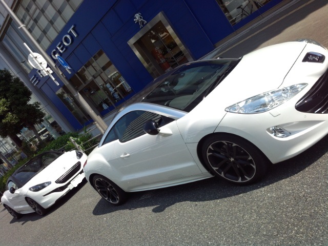 晴天の試乗会◎