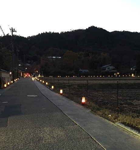 灯りにさそわれて