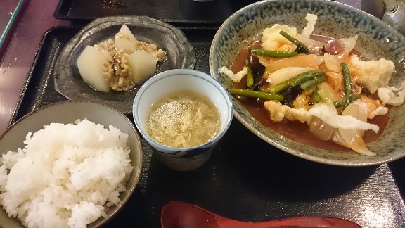 ショールームの近くの…