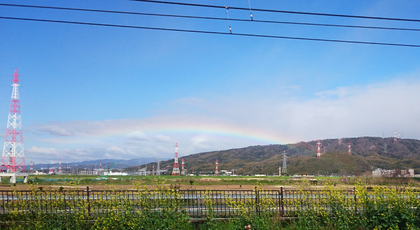 通勤途中に