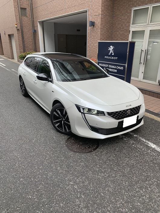 スタイリッシュな　508SW　がご覧いただけます♪