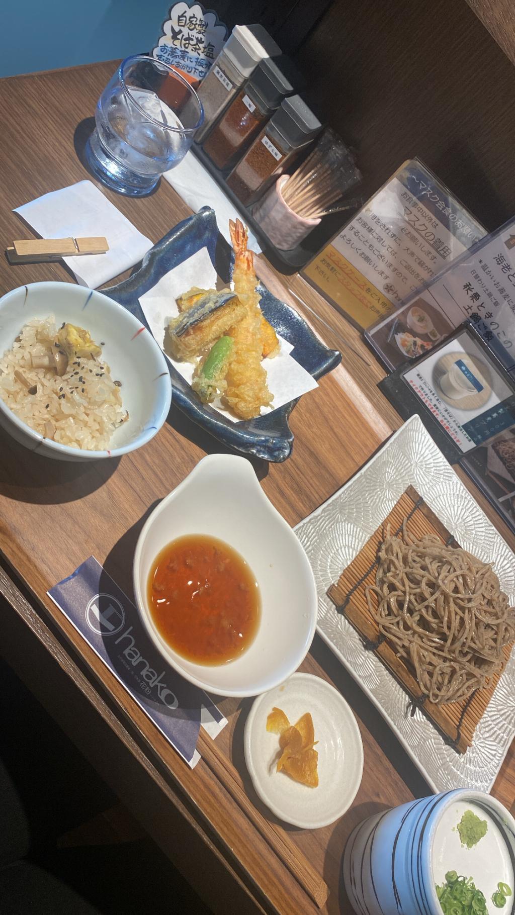 お蕎麦ランチ
