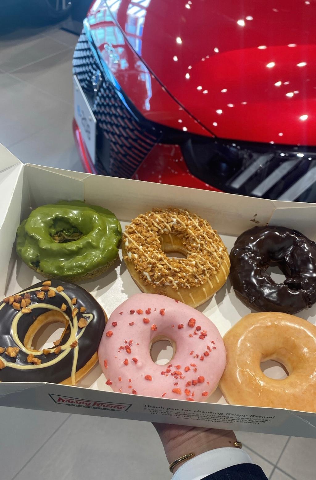 ふわふわドーナツいただきました🍩