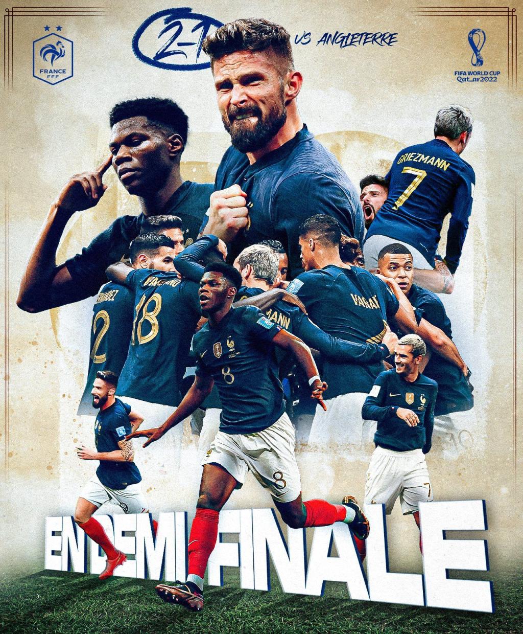 ワールドカップ セミファイナル !　⚽