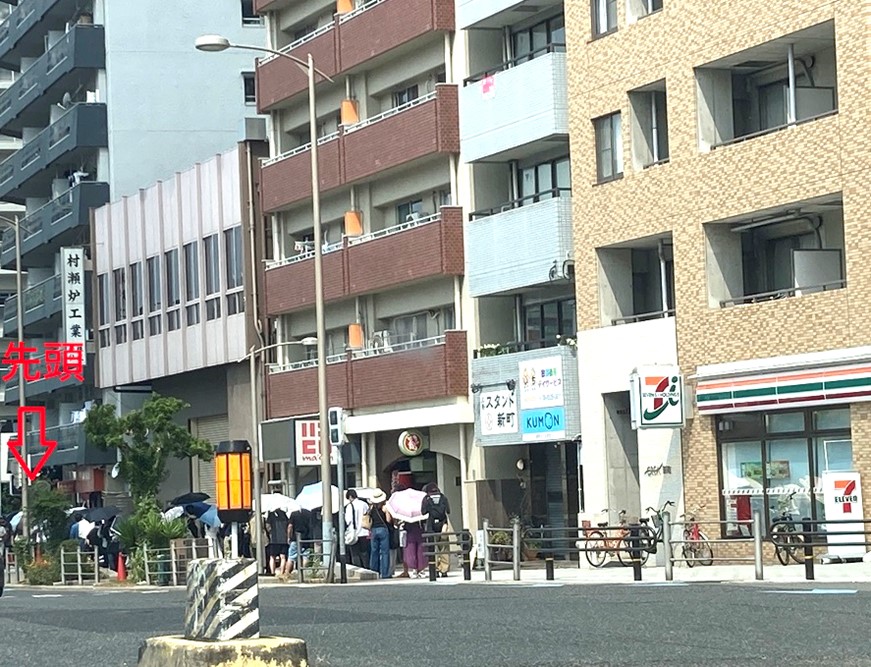 大行列！カドヤ食堂 総本店✨🍜