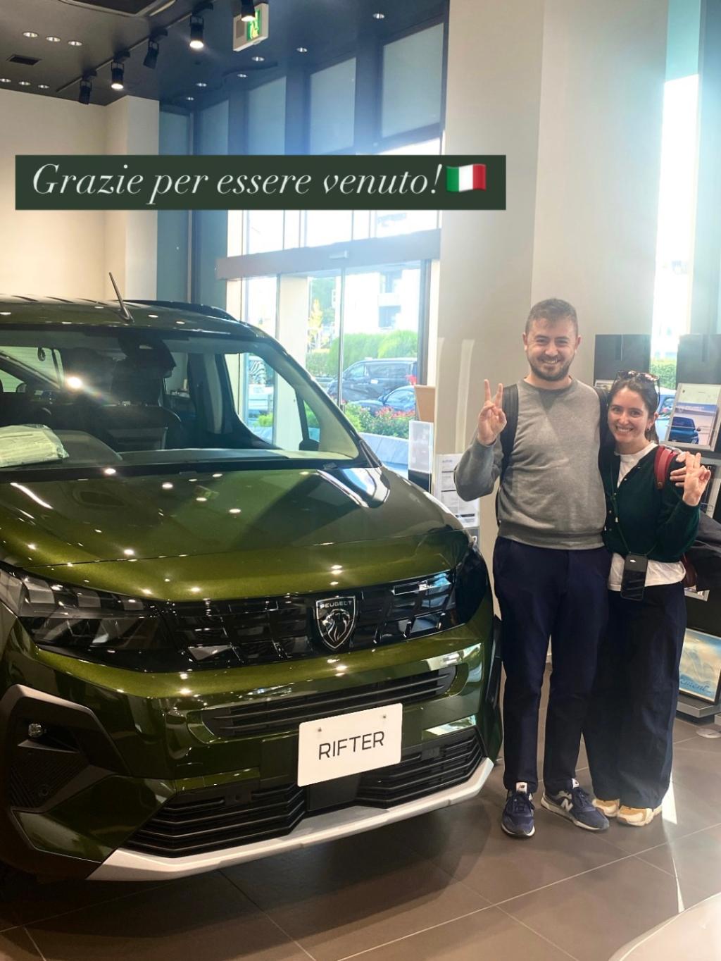 PEUGEOTを愛するイタリアのオーナー様がご来店！🇮🇹