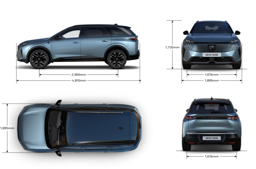 【 NEW PEUGEOT 5008  7-SEAT HYBRID 】Début!