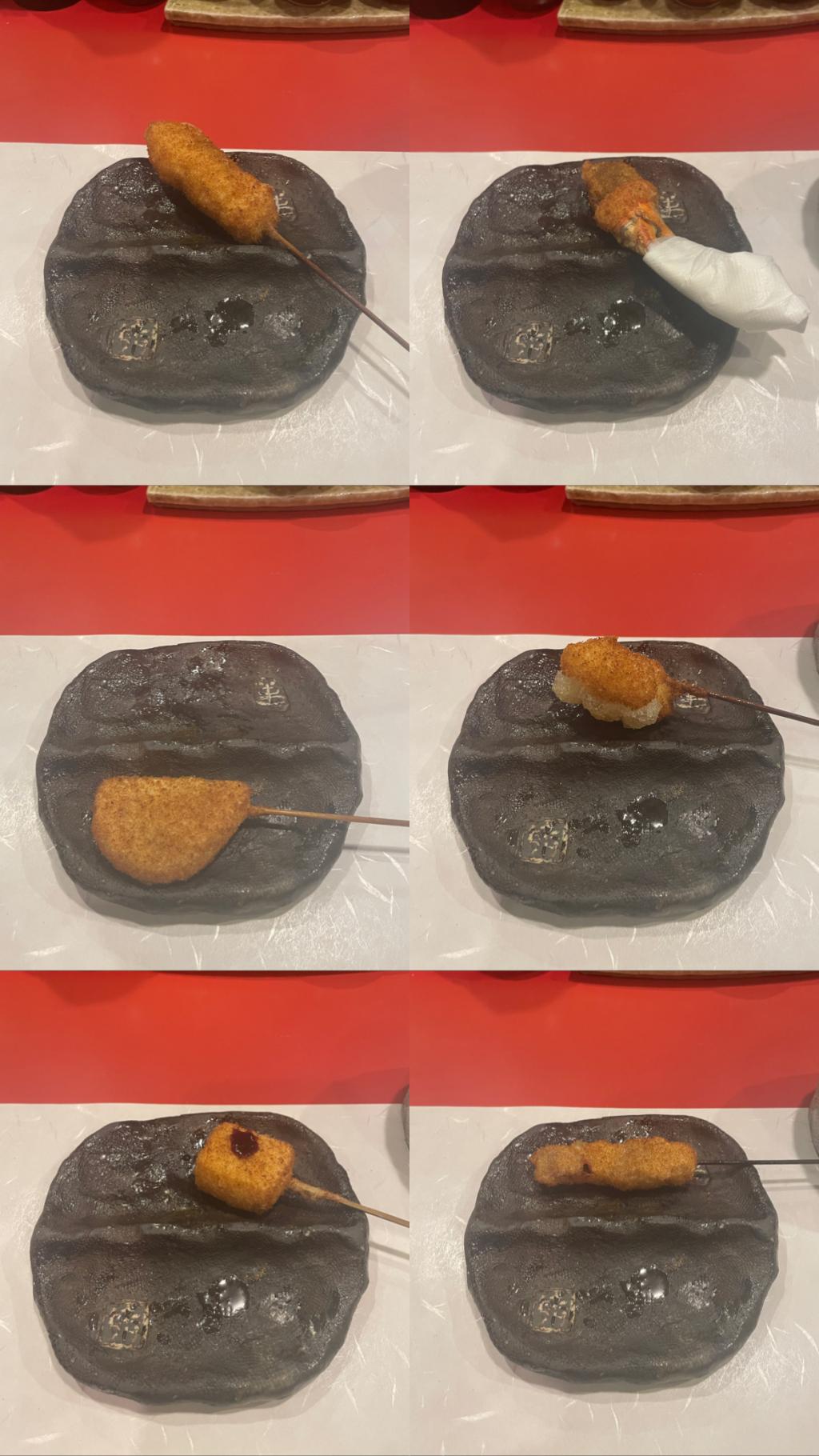 感動的な串カツ🥹