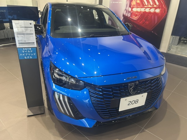 プジョー２０８のお知らせ